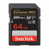 Mälukaart Sandisk Extreme Pro SDSDXXU-064G-GN4IN, SDXC, UHS-I, CL10, 64GB