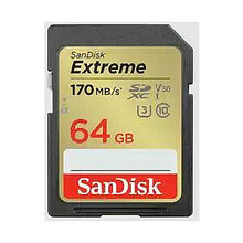 Mälukaart Sandisk Extreme SDSDXV2-064G-GNCIN SDXC, UHS-I, CL10, 64GB