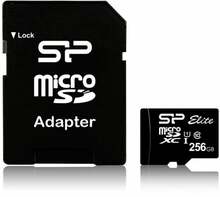 Mälukaart Silicon Power Elite SP256GBSTXBU1V10SP, microSDXC, UHS-I, CL10, 256GB