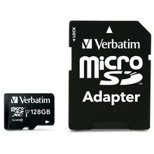 Mälukaart Verbatim microSDXC 44085, UHS-I, CL10, 128GB