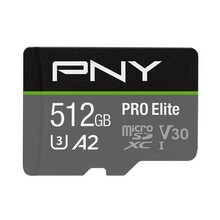 Mälukaart PNY P-SDUX512U3100PRO-GE, microSDXC, 512GB