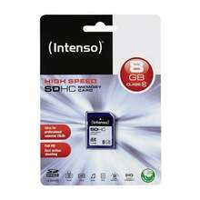 Mälukaart Intenso SDHC, C10, 8GB