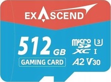 Mälukaart Exascend Gaming UHS-I, microSD, 512GB