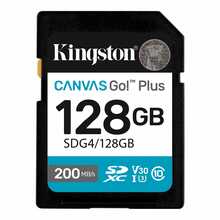 Mälukaart Kingston Canvas Go Plus SDG4, UHS-I, CL10, 128GB