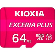 Mälukaart Kioxia Exceria Plus, microSDXC, UHS-I, CL10, 64GB
