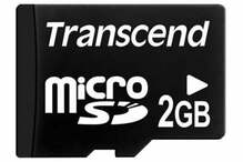 Mälukaart Transcend TS2GUSDC, microSD, 2GB