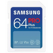 Mälukaart Samsung PRO Plus MB-SD64S/EU, SDXC, UHS-I, CL3, 64GB