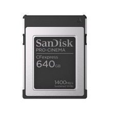 Mälukaart Sandisk Pro-Cinema CFexpress, 640GB