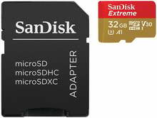 Mälukaart Sandisk Extreme SDSQXAF-032G-GN6AT, microSDHC, UHS-I, 32GB