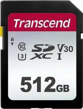 Mälukaart Transcend SDXC 300S TS512GSDC300S, UHS-I, CL10, 512GB