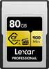 Mälukaart Lexar CFexpress Pro Gold LCAGOLD080G-RNENG, 80GB