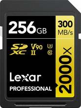 Mälukaart Lexar SDXC Pro 2000X UHS-II, V90, 256GB