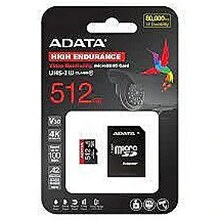 Mälukaart Adata AUSDX512GUI3V30SHA2-RA1 microSDXC, UHS-I, U3, V30, 512GB