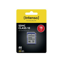 Mälukaart Intenso SDHC, 16GB, CL10