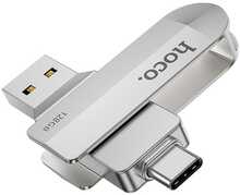 USB mälupulk Hoco UD10, USB 3.0, 128GB, hõbedane