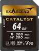 Mälukaart Exascend Catalyst UHS-II, V90, 64GB