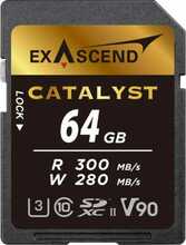 Mälukaart Exascend Catalyst UHS-II, V90, 64GB