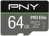 Mälukaart PNY Pro Elite P-SDU64GV31100PRO-GE, microSDXC, 64GB