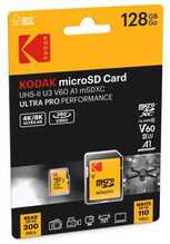 Mälukaart Kodak mSD EKMSDM128GUHS2V1K, UHS-II, CL10, 128GB