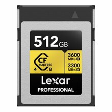 Mälukaart Lexar CFexpress 4.0 Pro Gold LCXEXP4512G-RNENG, 512GB