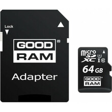 Mälukaart Goodram M1AA-0640R12 microSDXC, UHS-I, CL10, 64GB