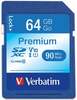 Mälukaart Verbatim Premium SDXC 44024, UHS-I, CL10, 64GB