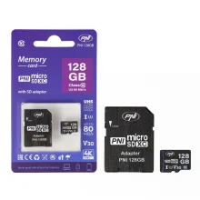 Mälukaart PNI MicroSD, CL10, V30, 128GB