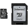Mälukaart Intenso Micro SDXC 3433490, UHS-I, CL10, 64GB