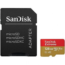 Mälukaart Sandisk Extreme microSDXC, UHS-I, A2, V30, 128GB