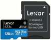 Mälukaart Lexar Blue Plus LMSBLPL128G-BNANG microSDXC, UHS-I, CL10, 128GB