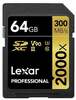 Mälukaart Lexar Professional 2000x UHS-II, SDXC, 64GB