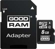 Mälukaart Goodram M40A-0080R11, microSDHC, UHS-I, CL4, 8GB