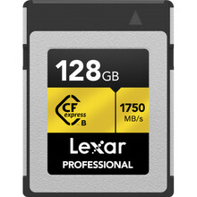 Mälukaart Lexar CFexpress Pro Gold R1750/W1500, 128GB