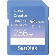 Mälukaart Sandisk Creator SDSDXEP-256G-GNCIS, SDXC, UHS-II, 256GB