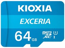Mälukaart Kioxia Exceria LMEX1L064GG2, microSDXC, UHS-I, CL10, 64GB
