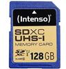 Mälukaart Intenso SDXC, UHS-I, 128GB