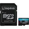 Mälukaart Kingston Canvas Go Plus, microSDXC, UHS-I, CL10, 256GB
