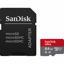 Mälukaart SanDisk Ultra SDSQUAB-064G-GN6MA microSDXC, UHS-I, CL10, 64GB