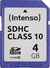 Mälukaart Intenso SDHC, CL10, 4GB