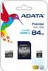 Mälukaart Adata Premier ASDX64GUICL10-R, SDXC, UHS-I, CL10, 64GB