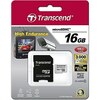 Mälukaart Transcend microSDHC, 16GB, CL10, High Endurance