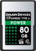 Mälukaart Delkin CFexpress POWER VPG400, 80GB