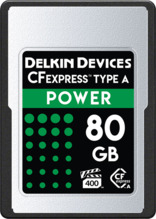 Mälukaart Delkin CFexpress POWER VPG400, 80GB
