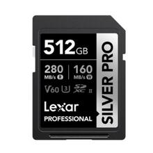 Mälukaart Lexar SDXC Professional SILVER Plus LSDSIPL512G-BNNNG, UHS-I, CL10, 512GB