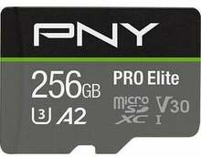Mälukaart PNY Pro Elite P-SDU256V32100PRO-GE, microSDXC, 256GB