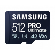 Mälukaart Samsung Pro Ultimate MB-MY512SA/WW, microSDXC, UHS-I, CL10, 512GB