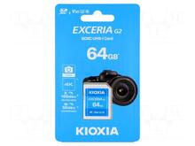 Mälukaart Kioxia Exceria LNEX2L064GG4, SDXC, UHS-I, CL10, 64GB