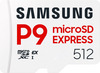 Mälukaart Samsung P9 Express MB-MK512T/WW MicroSDXC, CL10, 512GB