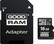 Mälukaart Goodram M1A4-0160R12 microSDHC, UHS-I, CL10, 16GB