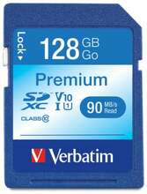 Mälukaart Verbatim Premium SDXC, UHS-I, CL10, 128GB